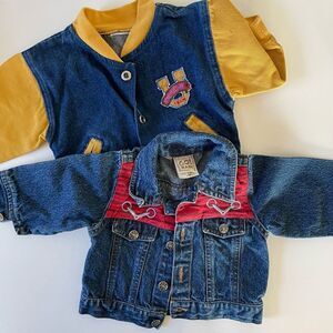 Kids Denim Jackets Size 12 Months EUC